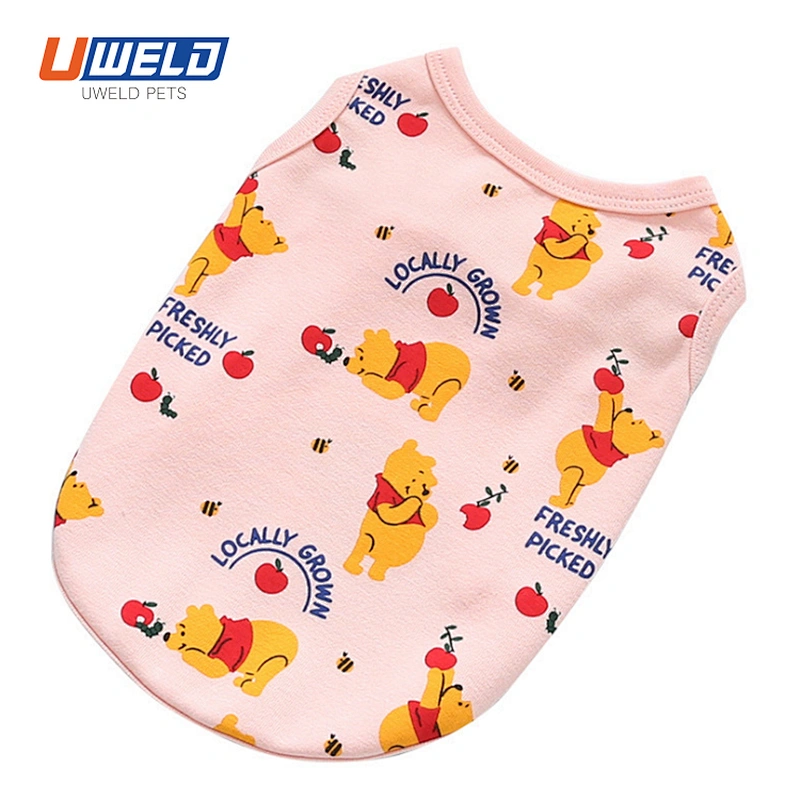 Uweld Cartoon Print Pet Vest