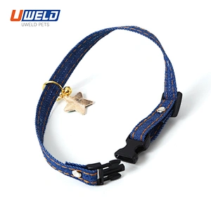 Uweld Denim Pendant Pet Collar