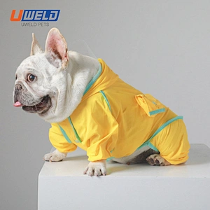 Uweld All Coverd Pet Raincoat Waterproof Suit