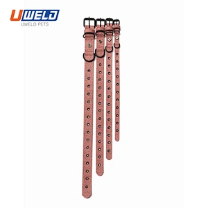Uweld PU Leather Breasted Pet Collar