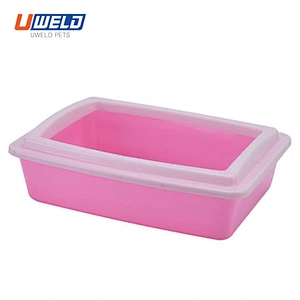 Uweld Plastic Cat Litter Box With Shovel