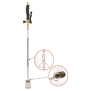Trolley kit for weed burner easy for weeding work with LPG bottles and professional weed burner with trolley