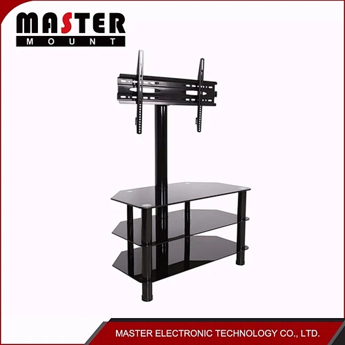 remote controlled glass table tv stand for lcd tv