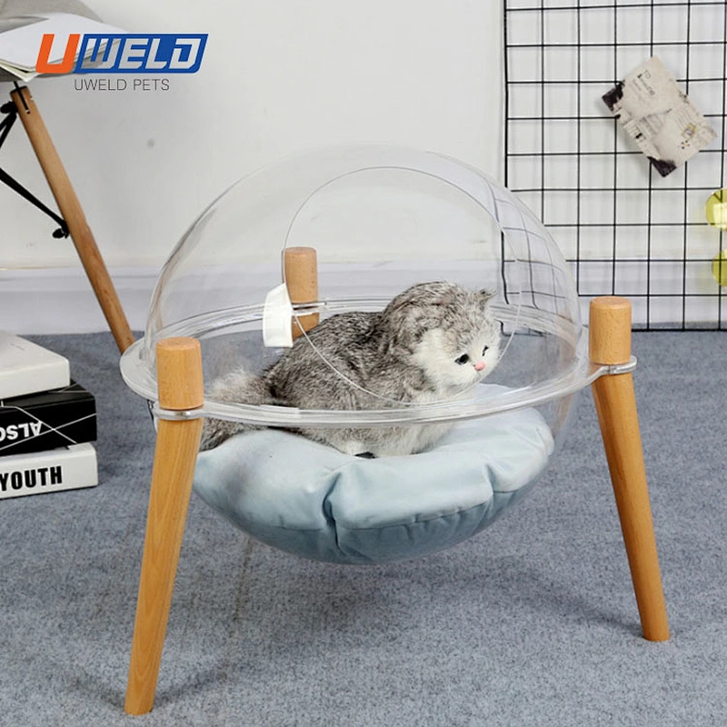 Uweld Transparent Space Capsule Pet House