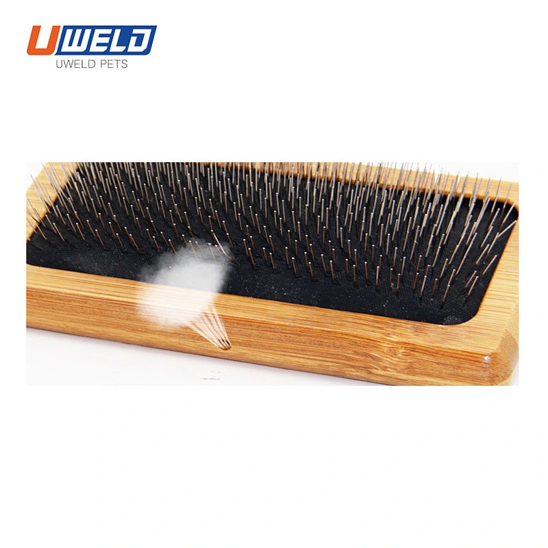 Uweld Wooden Pet Needle Comb