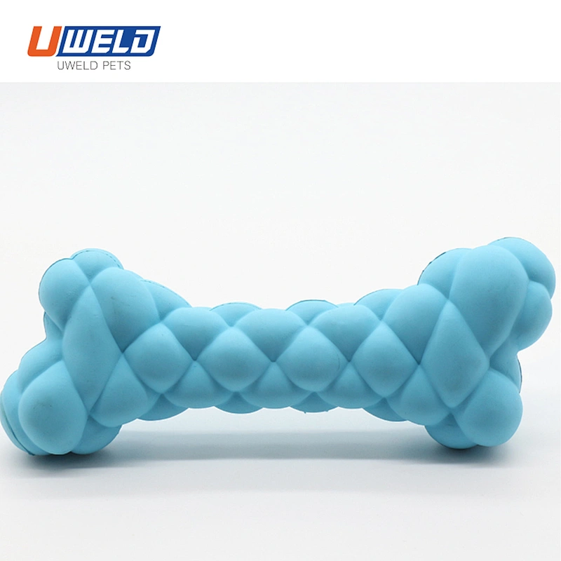 Uweld Natural Rubber Bone Shaped Sound Toy