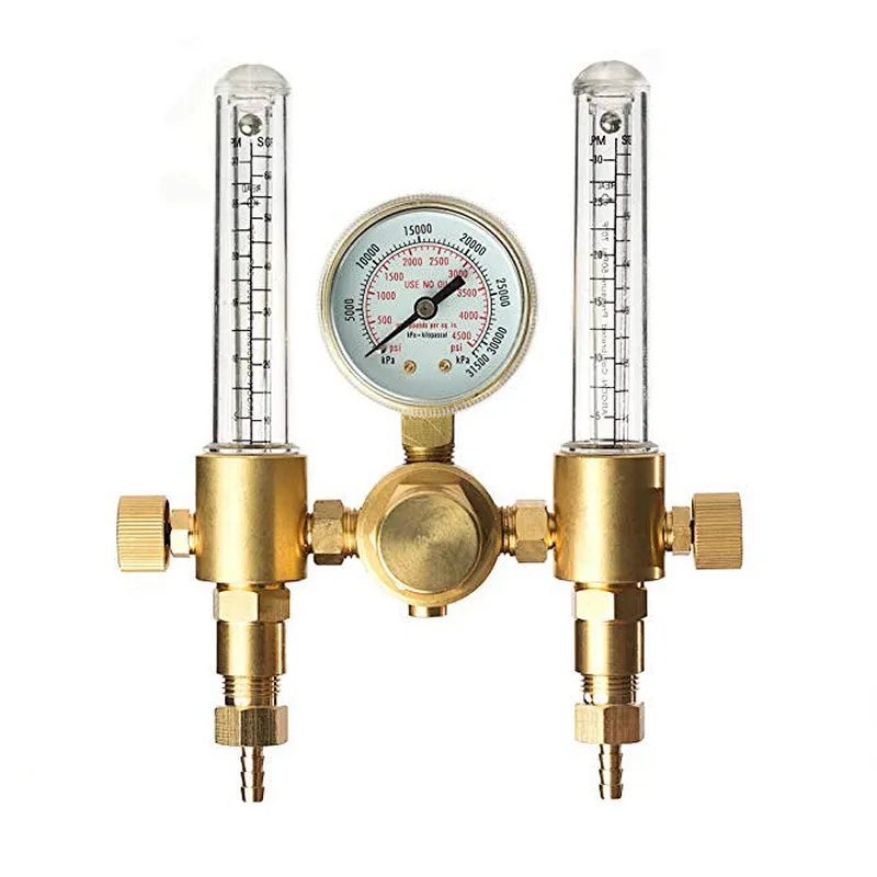 Dual  Stage Argon/CO2  Flowmeter Gas Regulator