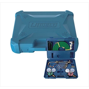 2021 Uweld 502 Gas Cutting Welding Kit Amazon Hot Sell New Welding Tool Kits with Case