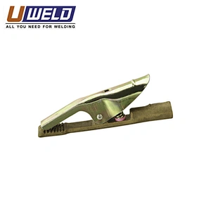 Italy Type Heavy Duty Brass golden Earth Clamp 800A Welding Ground Clamps