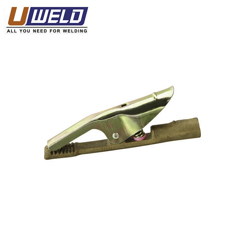 Italy Type Heavy Duty Brass golden Earth Clamp 800A Welding Ground Clamps