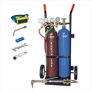 Heavy duty American gas oxygen actylene welding cutting torch kit (UW-1518-A)