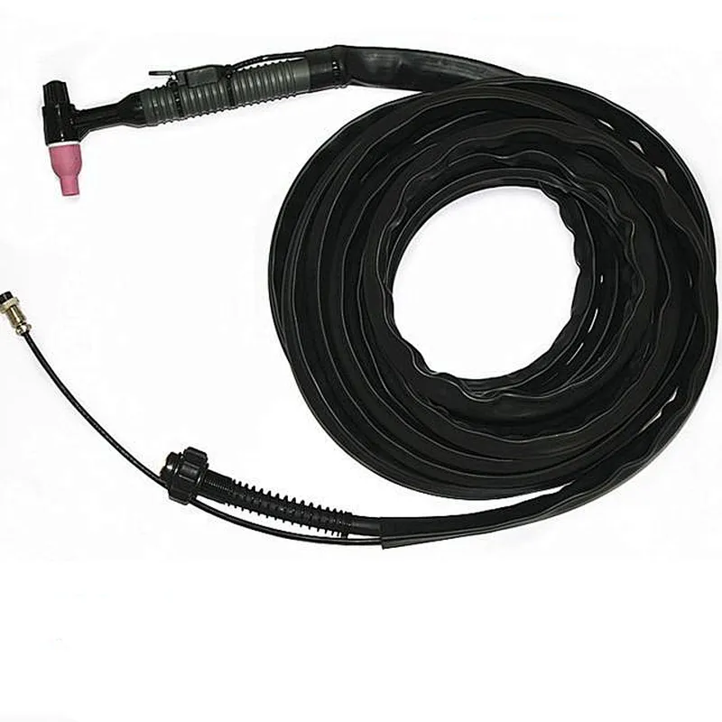 WP-17 18 26 TIG gas-cooled welding torch electric integrated argon arc TIG gun with any cable tremination according customized