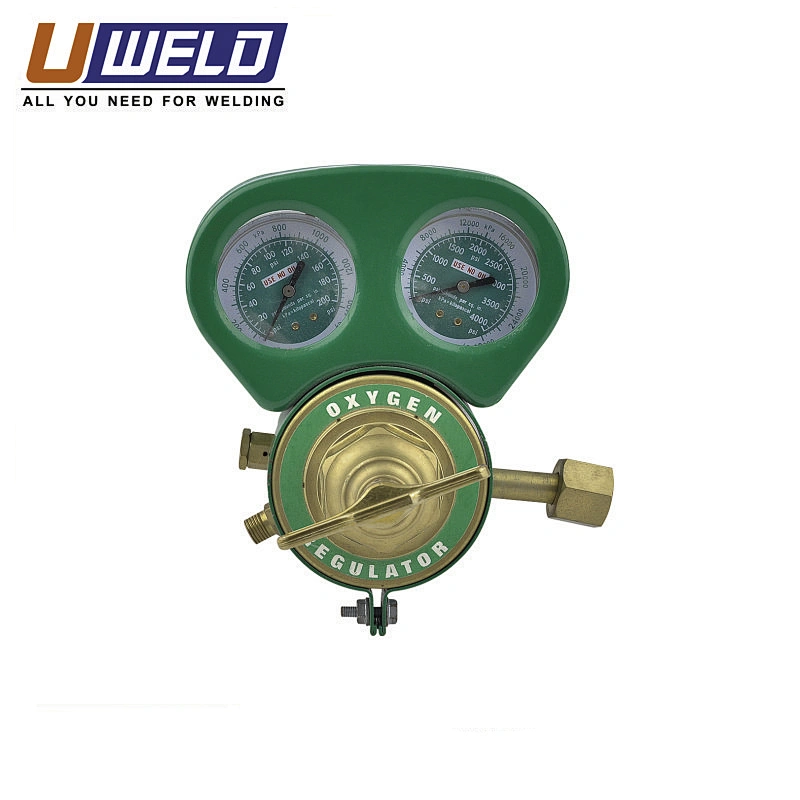 Heavy duty brass body Oxygen Acetylene gas regulator