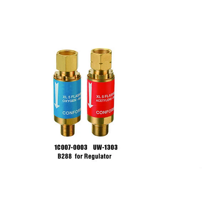 welding torch valve Acetylene oxygen Fuel gas H188 for torch handle Flashback arrestor