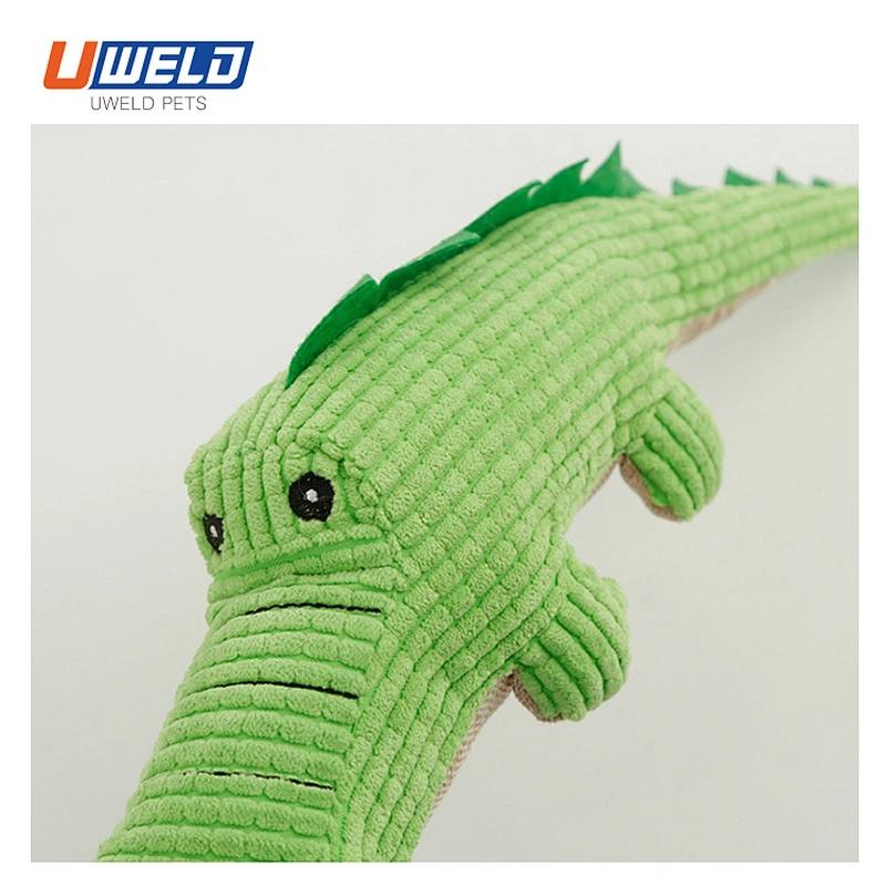Uweld Crocodile Shaped Plush Pet Toy