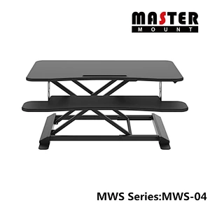 32'' Gas Spring Sitting and Standing Desk Converters Height Adjustable