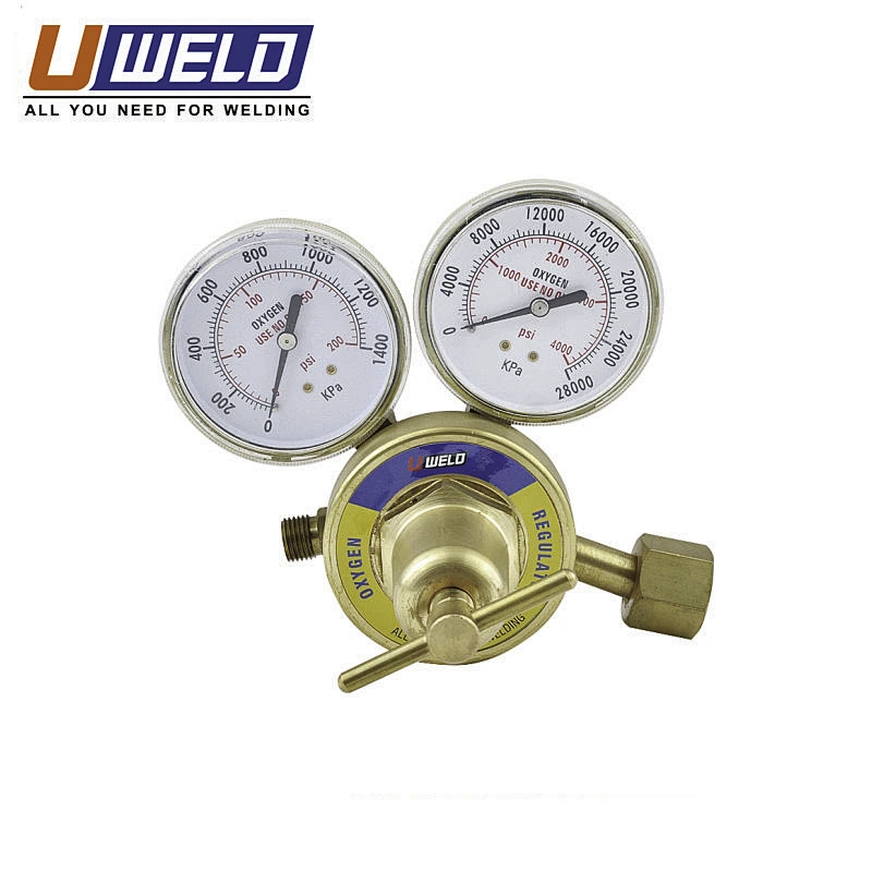 Medium duty durability brass bonnet gas pressure industrial regulator