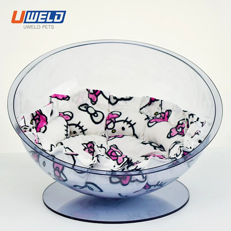 Uweld Transparent Hemisphere Shaped Pet House