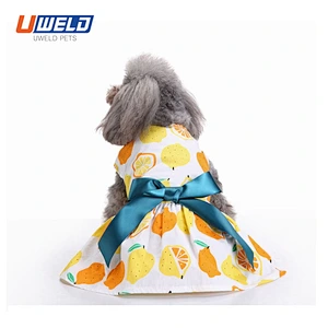 Uweld Polka Dot Print Pet Dress