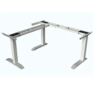Three legs Electric Height Adjustable Sit-Stand Desk Frame with Triple Motors