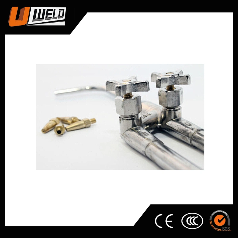 NEW TYPE WELDING JEWELERS TORCH (OXYGEN-ACETYLENE) W/ 4 TIPS SOLDERING JEWELRY CUTTING WELDING TORCHES/TOOLS