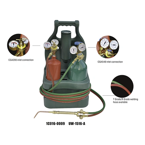 Portable Welding Cutting Kit Outfit with Cylinders