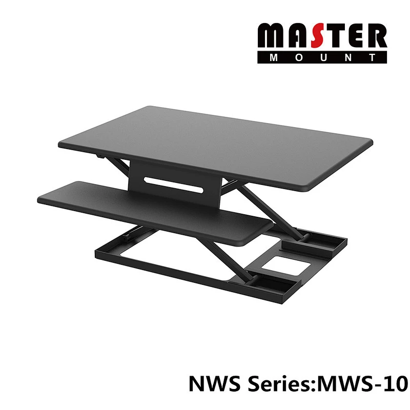 32'' Gas Spring Sitting and Standing Desk Converters Height Adjustable