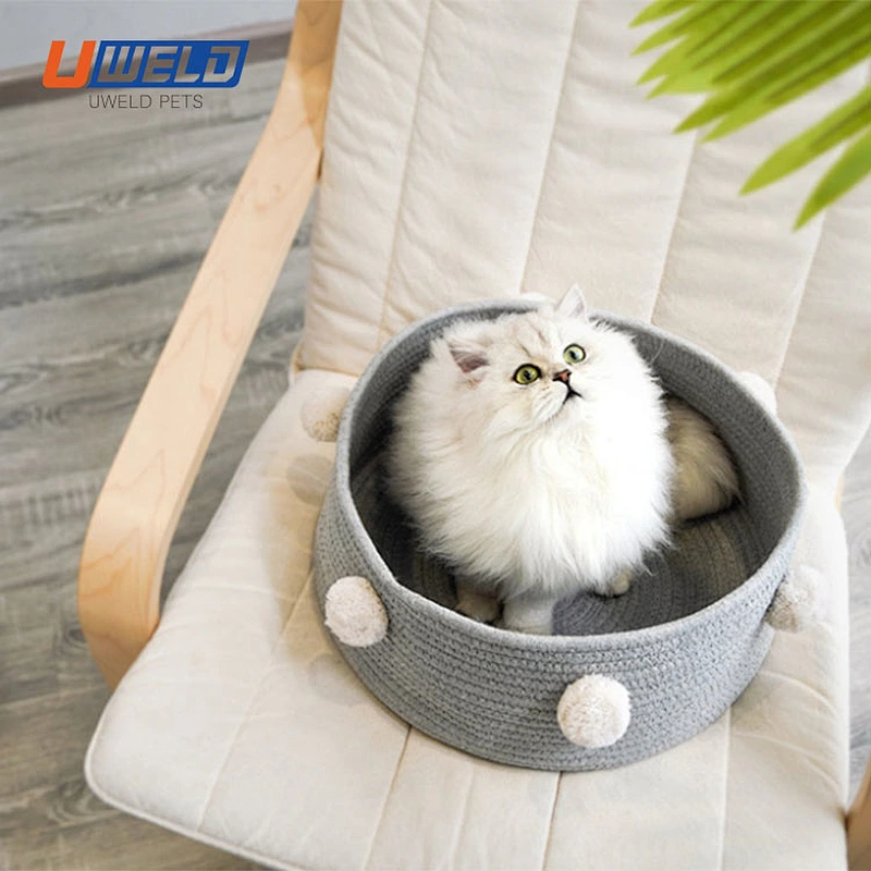 Uweld Cotton Woven Pet Nest
