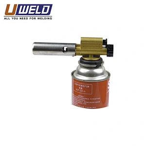 Refillable Cooking Heating Outdoor BBQ flame gun blow gas torch fire gun portable welding Flame gun blow lamp torch