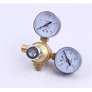 double stage mini gas oxygen co2 regulator