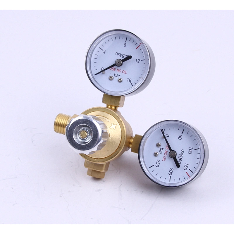 double stage mini gas oxygen co2 regulator