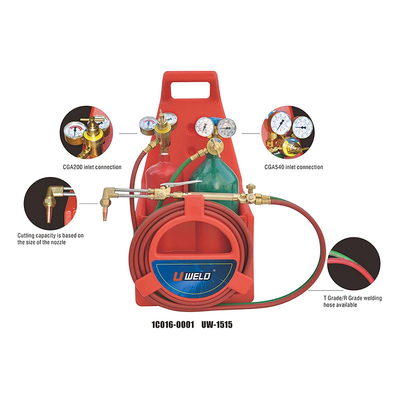 Portable cutting welding set cutting torch set