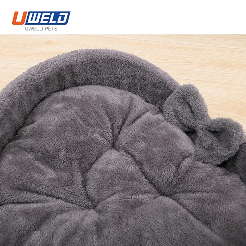 Uweld Heart-Shaped Plush Pet House
