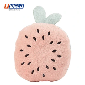 Uweld Fruit Shaped Sounding Plush Pet Toy