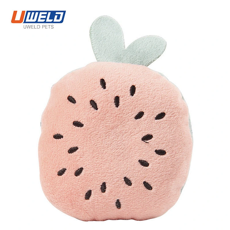 Uweld Fruit Shaped Sounding Plush Pet Toy