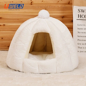 Uweld Round Semi-Enclosed Pet House Pet Mat