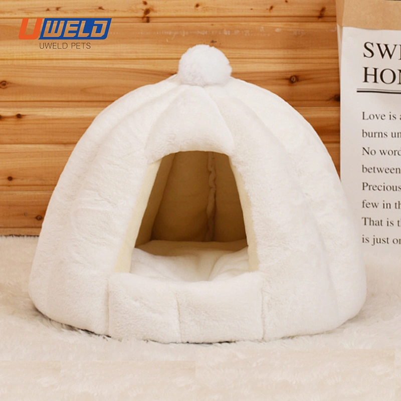 Uweld Round Semi-Enclosed Pet House Pet Mat