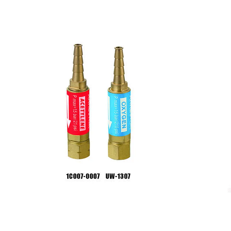 oxygen Fuel gas B288 fire barrier valve Flashback arrestor hho for regulator