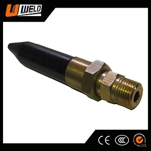 UWELD UW-1447 Helium Gas Balloon Filler Inflator Rubber Nozzle Tilt Valve Brass