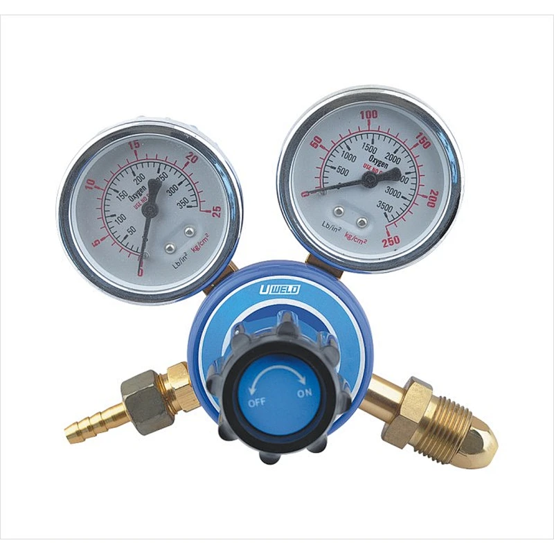 2021 Uweld Explosive Products Aluminum Regulator of Oxygen Propane Acetylene Gas