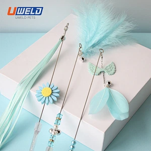 Uweld Three-Piece Set Of Cat Teasing Sticks