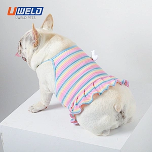 Uweld Color Striped Thin Pet Vest