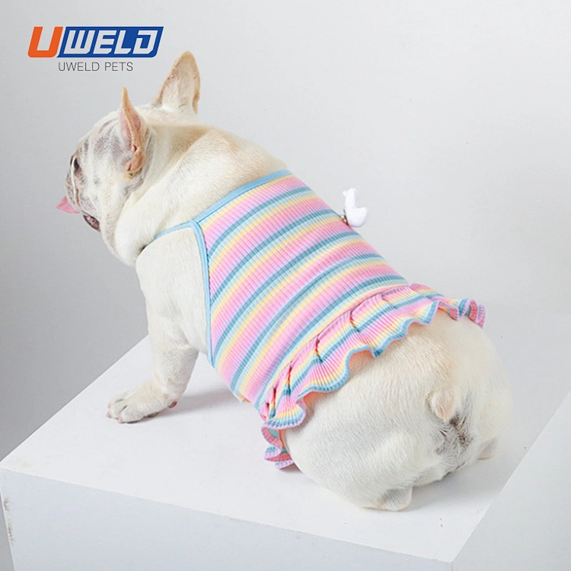 Uweld Color Striped Thin Pet Vest