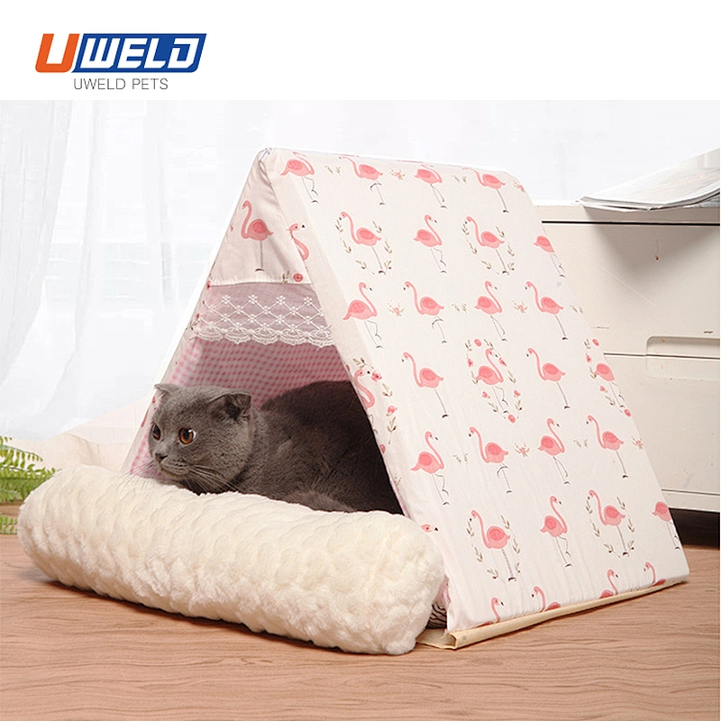 Uweld Triangle Tent Rmovable And Washable Pet House