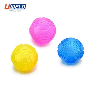 Uweld Glowing Rubber Football Toy