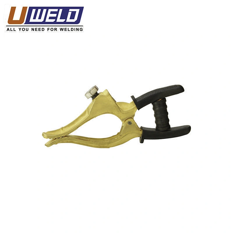 American Type Heavy Duty Brass golden Earth Clamp  500A Welding Ground Clamp