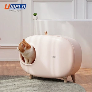Uweld Fully Enclosed Cat Litter Box