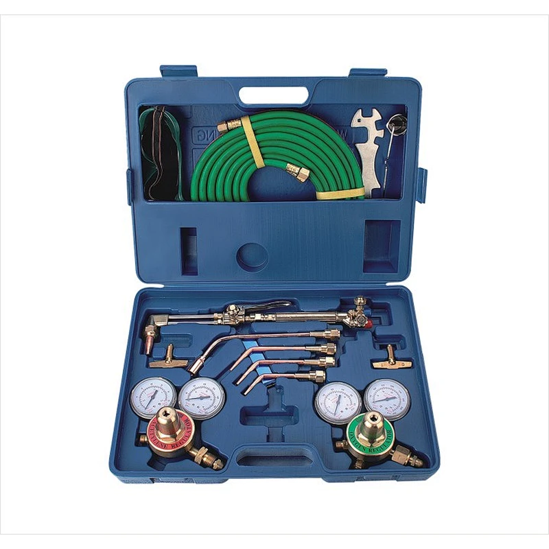 2021 Uweld 502 Gas Cutting Welding Kit Amazon Hot Sell New Welding Tool Kits with Case