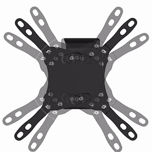 lcd tv wall mount swivel bracket