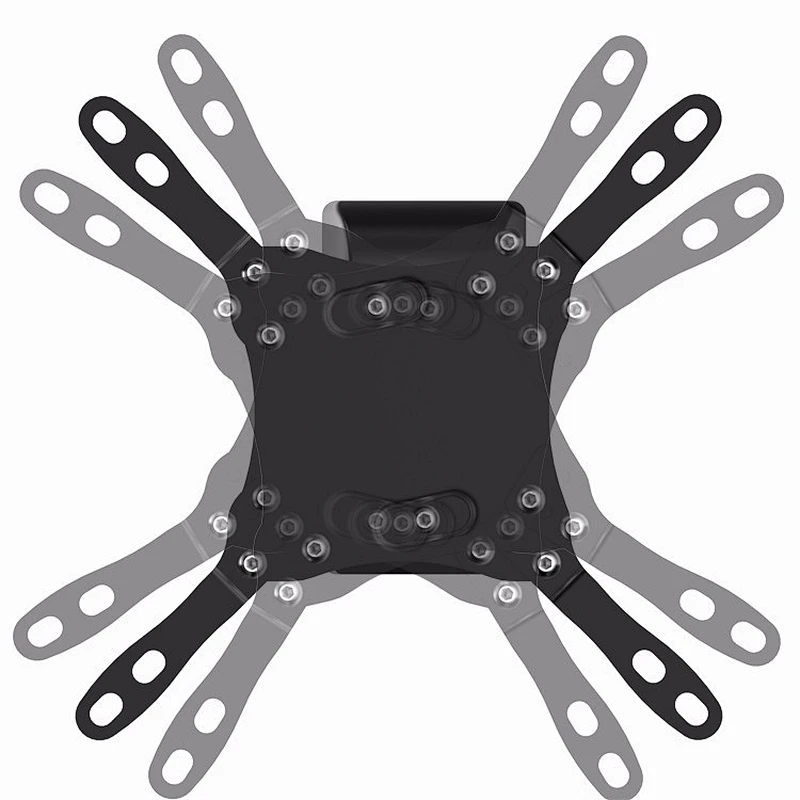 lcd tv wall mount swivel bracket